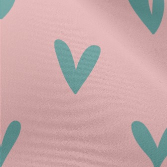 Small Green Heart Chiffon