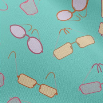 Tinted Lens Glasses Chiffon