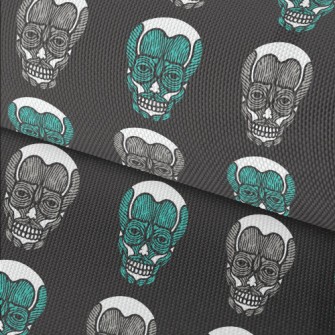 Horror Human Skull Waterproof Oxford