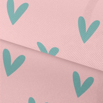 Small Green Heart Waterproof Oxford