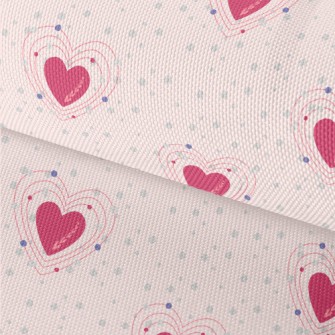 Dots Coil Love Waterproof Oxford
