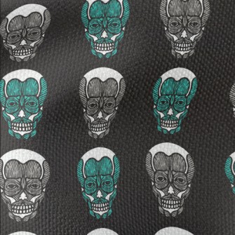 Horror Human Skull Waterproof Canvas