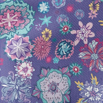 Gorgeous Changing Flowers Waterproof Canvas