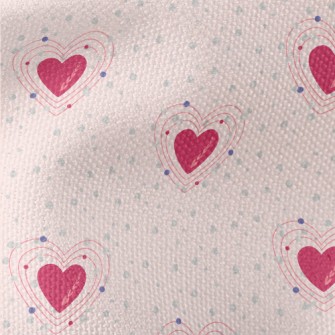Dots Coil Love Waterproof Canvas