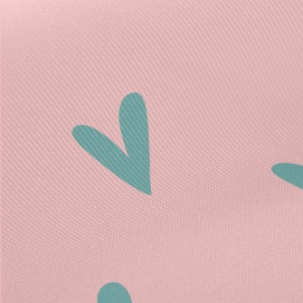 Small Green Heart Twill
