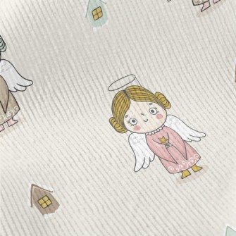 Cute Angel House Standard Corduroy