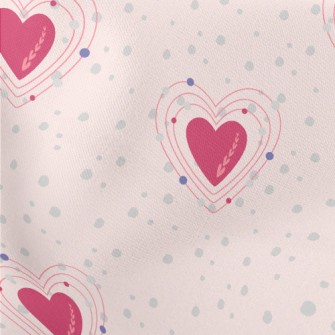 Dots Coil Love Stretch Ponte