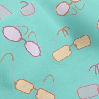 Tinted Lens Glasses Micro Fleece