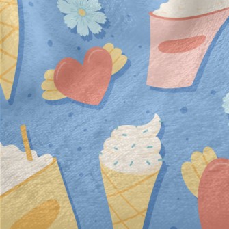 Vanilla Ice Cream Minky