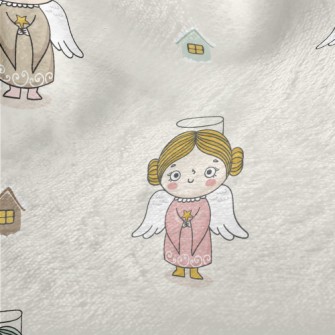 Cute Angel House Minky