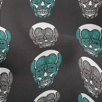 Horror Human Skull Lightweight Performance Linen