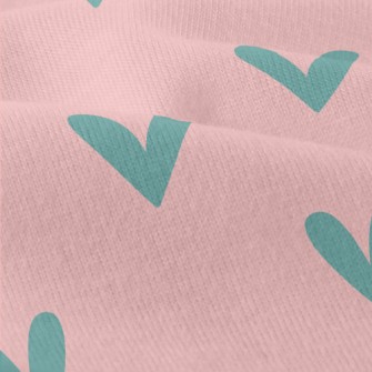 Small Green Heart Modern Jersey