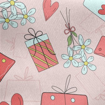 Valentine's Day Gift Bouqu Jersey Backed Fleece