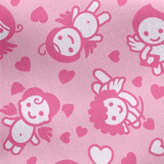 Cupid Baby Jersey Backed Fleece