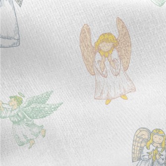 Praying To The Angel Jersey Backed Fleece