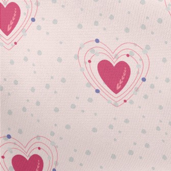 Dots Coil Love Pongee