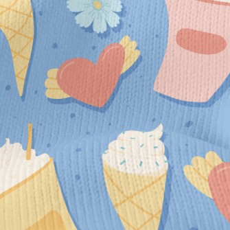 Vanilla Ice Cream Stretch Jersey