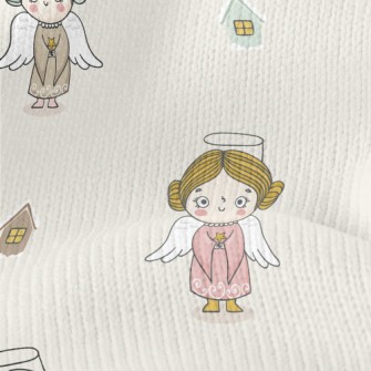 Cute Angel House Stretch Jersey