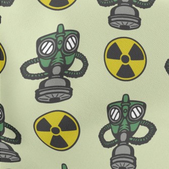 Gas Mask Lightweight Cotton Poplin