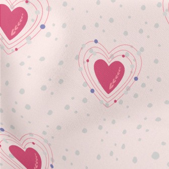 Dots Coil Love Lightweight Cotton Poplin