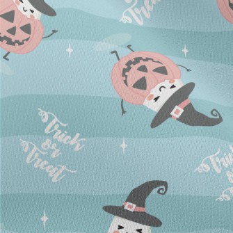 Halloween Kawaii Pumpkin Monst Chiffon