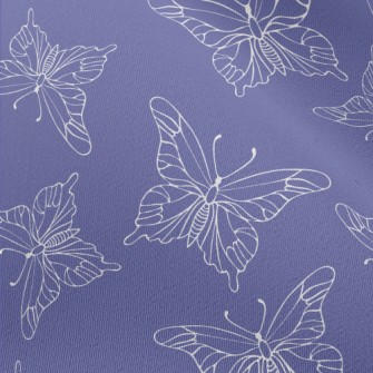 Temperamental Empty Butterfly Chiffon