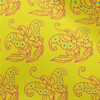 Ancient Butterflies Chiffon