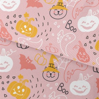Halloween Pumpkin Cat Ghost Waterproof Oxford