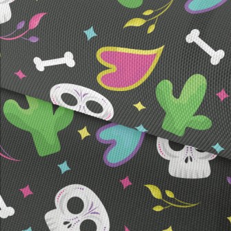 Cactus Skull Bones Waterproof Oxford