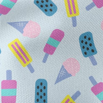 Summer Popsicle Ice Cream Waterproof Canvas