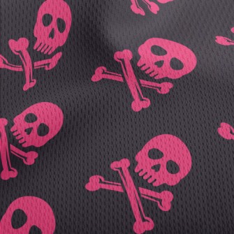 Classic Skull Athletic Mesh Flat Back