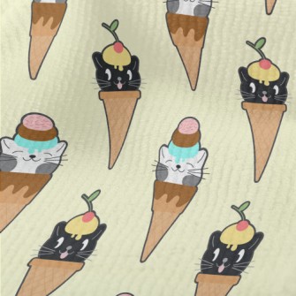 Cat Shaped Ice Cream Terry