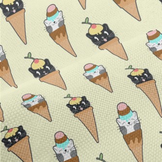 Cat Shaped Ice Cream Performance Linen
