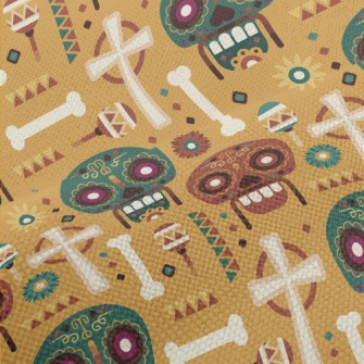 Horror Face Skull Performance Linen