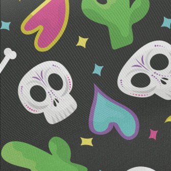 Cactus Skull Bones Twill