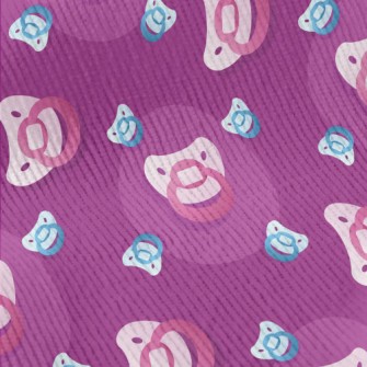 Baby Loves Pacifier Standard Corduroy