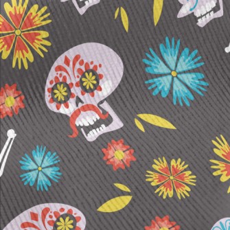 Painted Bearded Skull Standard Corduroy