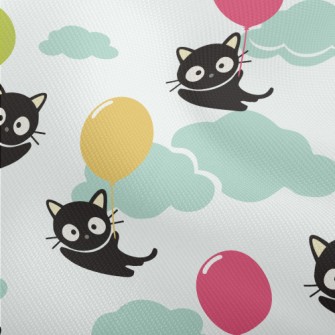 Flying Balloon Black Cat Dobby