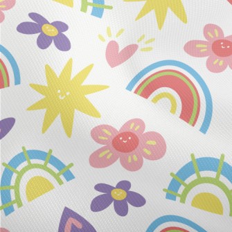 Cartoon Flowers And Stars Dobby