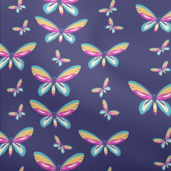 Rainbow Hues Butterfly Dobby