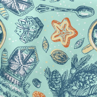 Warm Gloves Gift Stretch Ponte