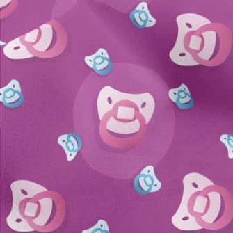 Baby Loves Pacifier Micro Fleece