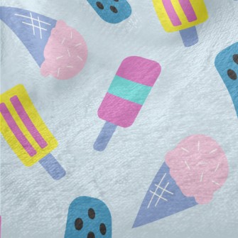 Summer Popsicle Ice Cream Minky