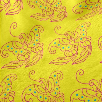 Ancient Butterflies Minky