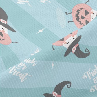 Halloween Kawaii Pumpkin Monst Piqué