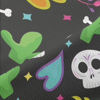 Cactus Skull Bones Piqué