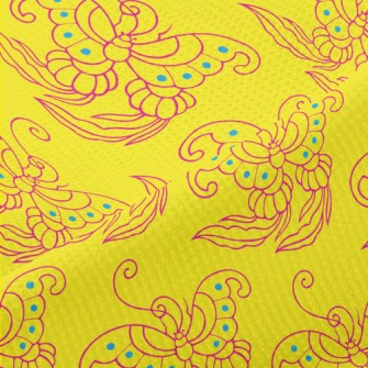 Ancient Butterflies Piqué