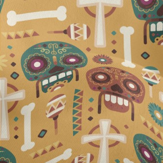 Horror Face Skull Lightweight Performance Linen
