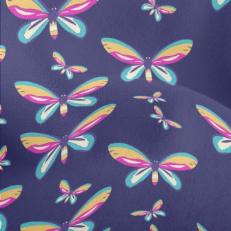 Rainbow Hues Butterfly Lightweight Performance Linen