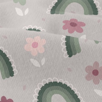 Pretty Flowers Rainbow Modern Jersey